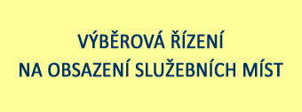 Výběrová řízení na obsazení služebních míst